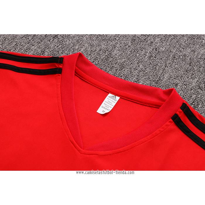 Chandal del Manchester United 2022 2023 Manga Corta Rojo